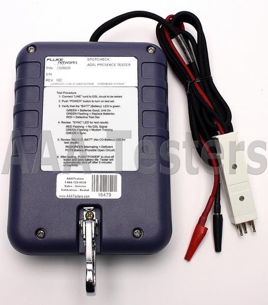 Fluke Networks Spotcheck ADSL Modem Verification Unit