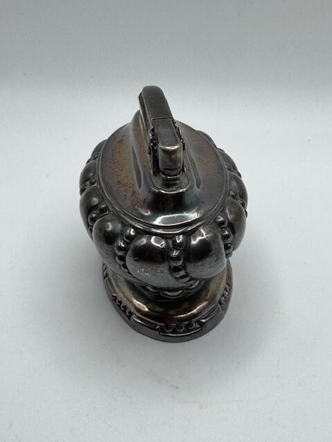 Ronson Crown Table Lighter - Silver Plated