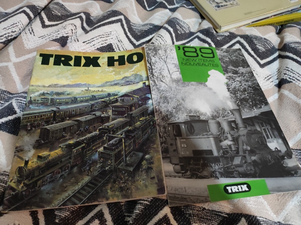 catalogue TRIX HO 89 model railway train HO