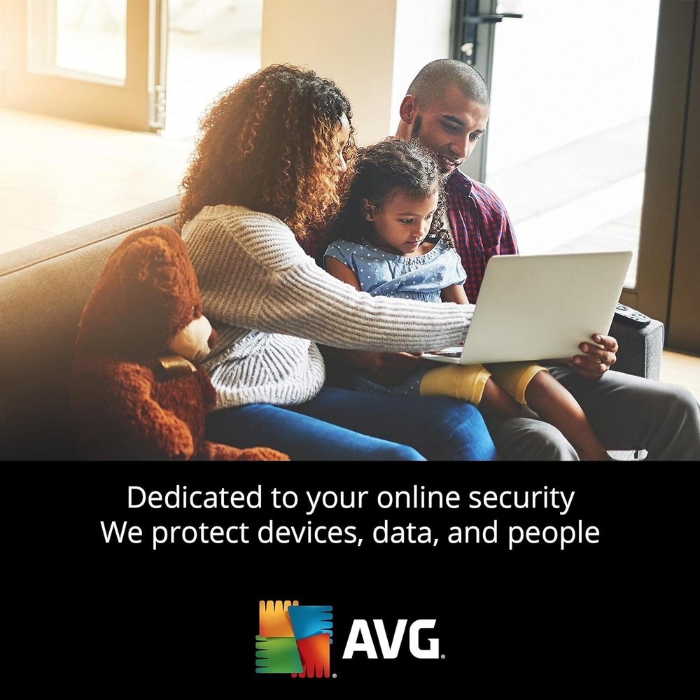 AVG Internet Security 2024 10 Device 2 Year Antivirus Protection Same Day Email
