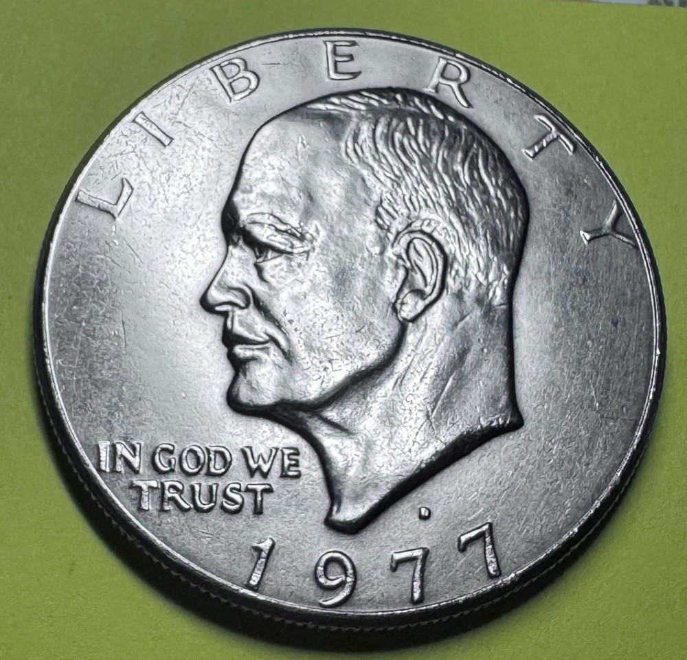 1977 d eisenhower dollar Clad Uncirculated
