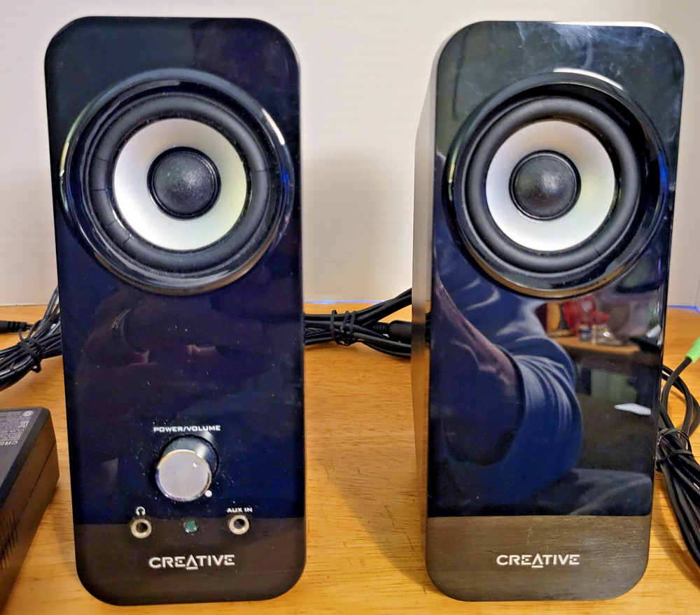 Creative Labs Inspire T12 2.0 Multimedia & Computer Speaker System Black Tested