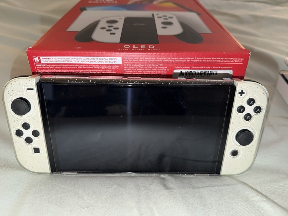 Nintendo Switch OLED Bundle w/ Joy-Cons, Dock & SanDisk 128GB microSD