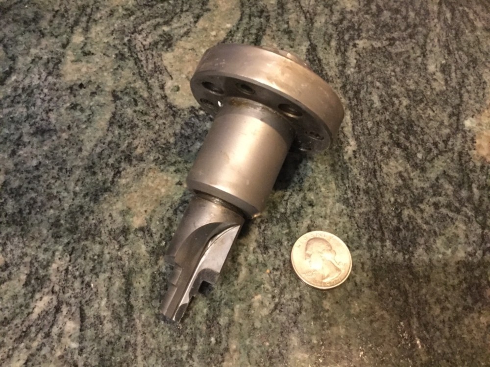 Mapal reamer adapter holder diamond tipped tool solid carbide 3/4 shank used