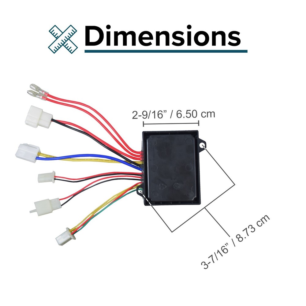 ZK2430D-FS Control Module for Razor Pocket Mod Electric Scooter (Versions 45+)