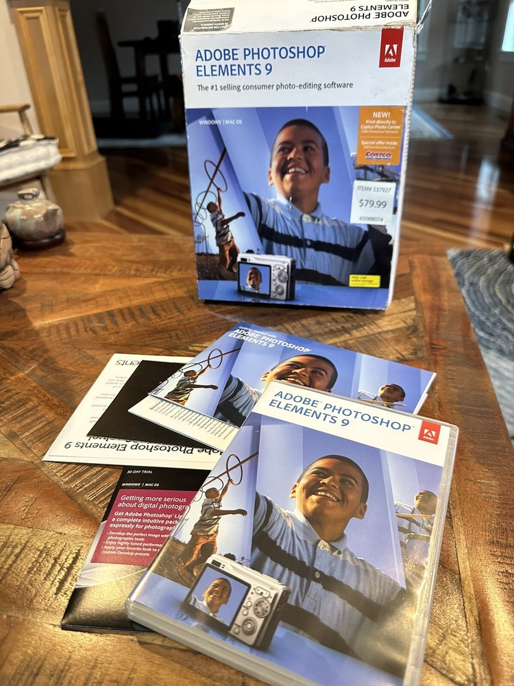 Adobe Photoshop Elements: 9 Photo editing Software (PC, 2010)