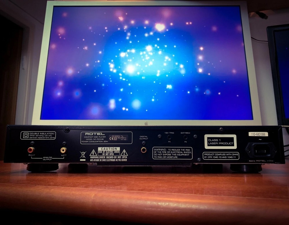 ROTEL RCD-06 🌈RaRe🌈 24-Bit Compact Disc Player