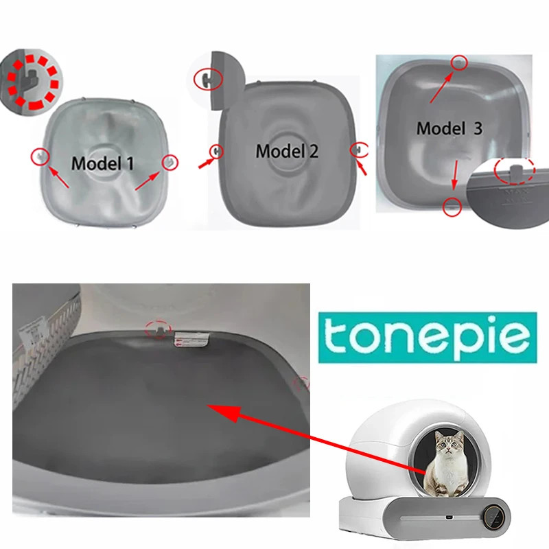 Silicone Pad Suitable for Tonepie Ti Pro Automatic Cat Litter Box Special Silico