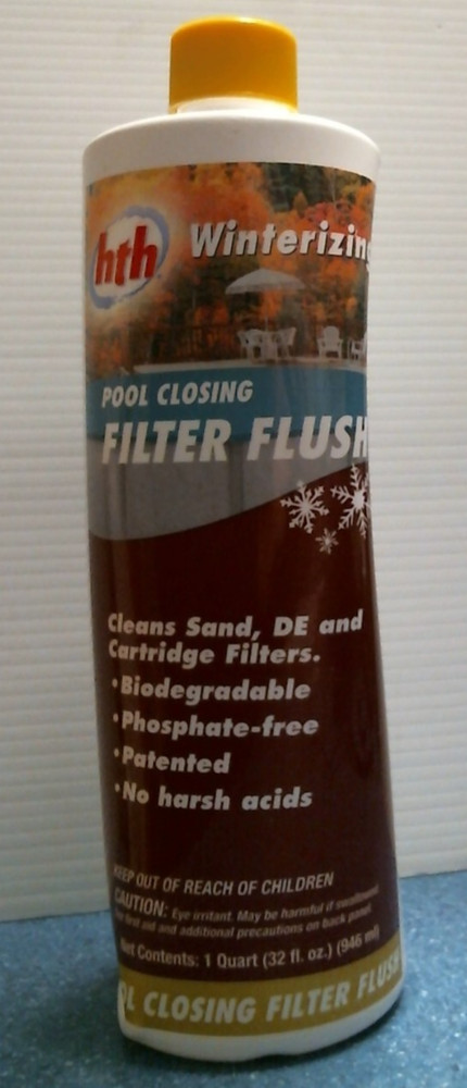 HTH  Winterizing Pool Closing Filter Flush  1 Quart  (66508)  FS