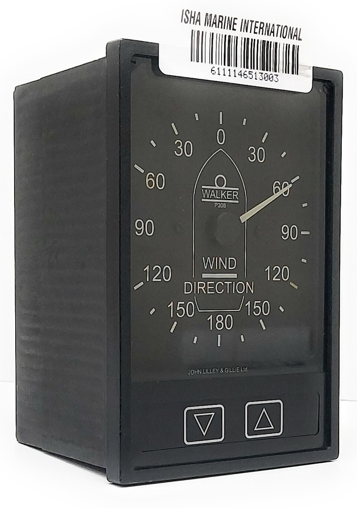 Walker Anemometer P308 Black Wind Direction & Speed Meter