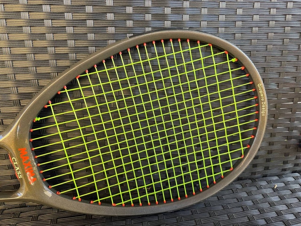 MAXIMA CLASS - JUGIARO DESIGN - RACKET - ORIGINAL GRIP AND LINING