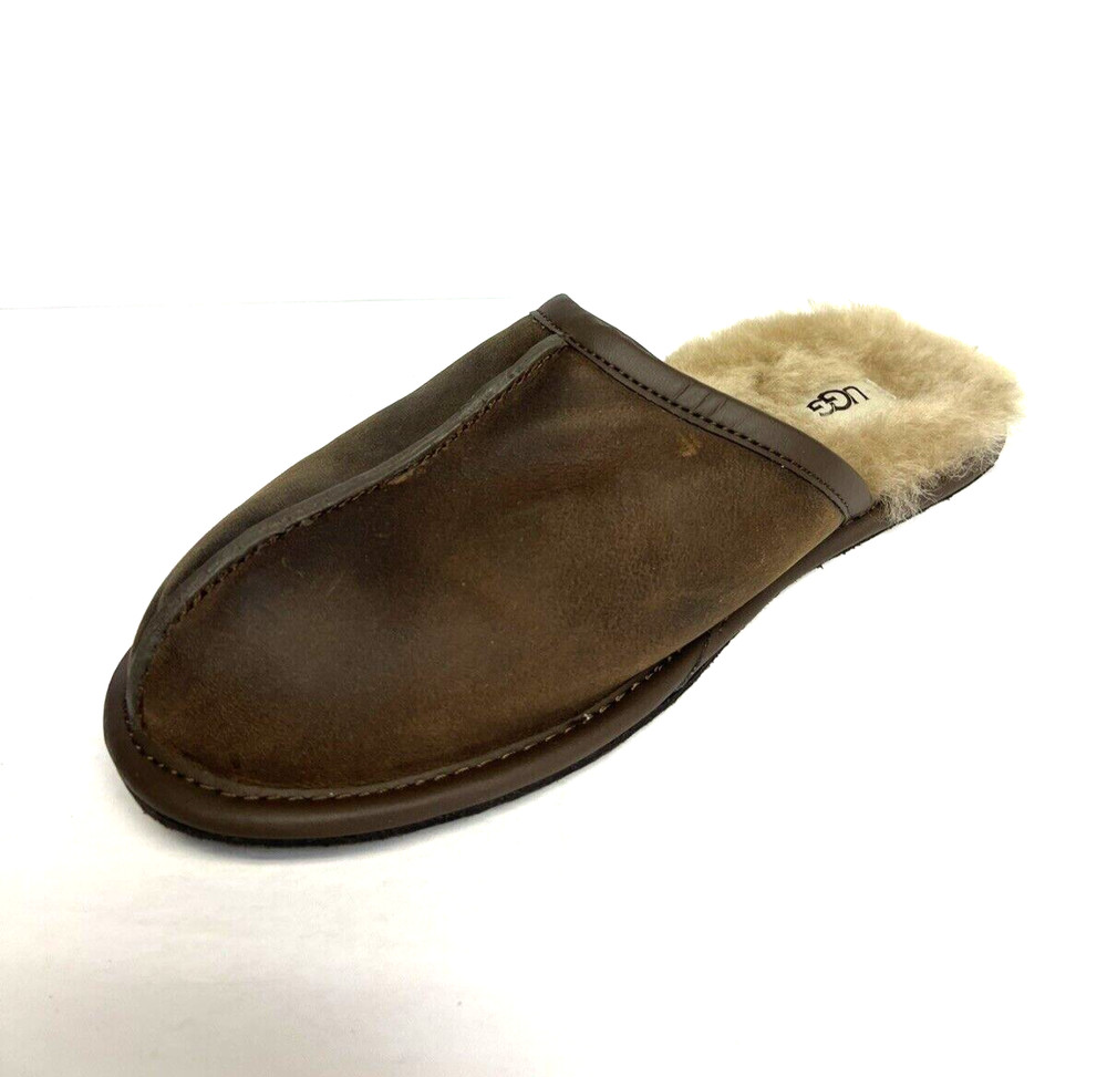 UGG Mens Scuff Slipper Tan Size 8 M