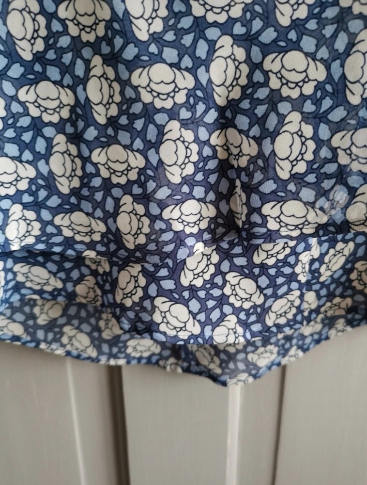 Flowery Short Skirt
