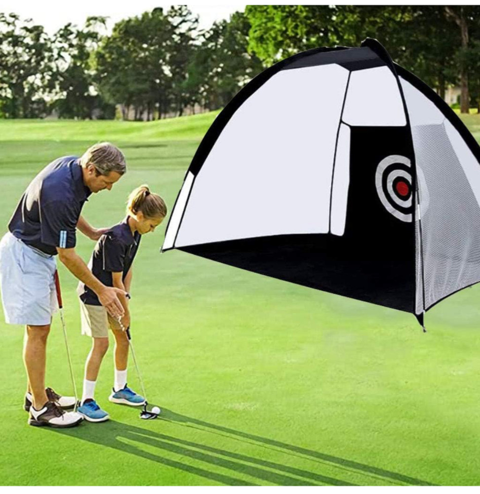 Golf Practice Net 7ftx5ft Golf Hitting Aids Backyard Driving Chipping Swing
