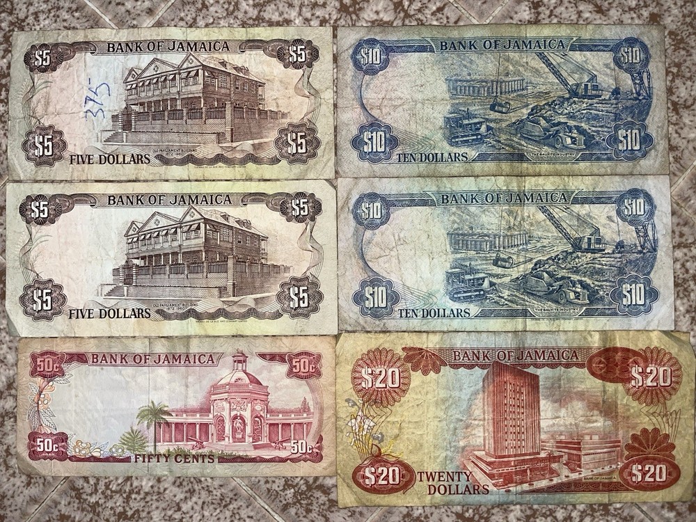 Jamaican Bank Notes