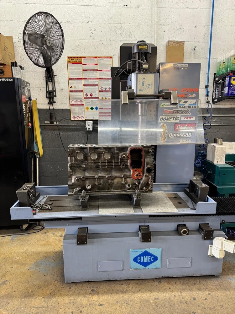 COMEC ACF 200.CNC CYLINDER BORING-RESURFACING MACHINE