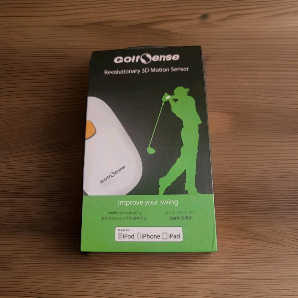 GolfSense Golfswing 3D Motion Sensor Improve Your Swing iPhone iPad iPod new