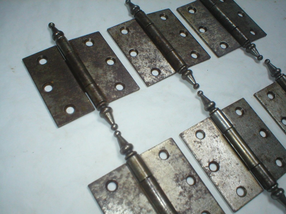 Antique Steeple Hinge Pair
