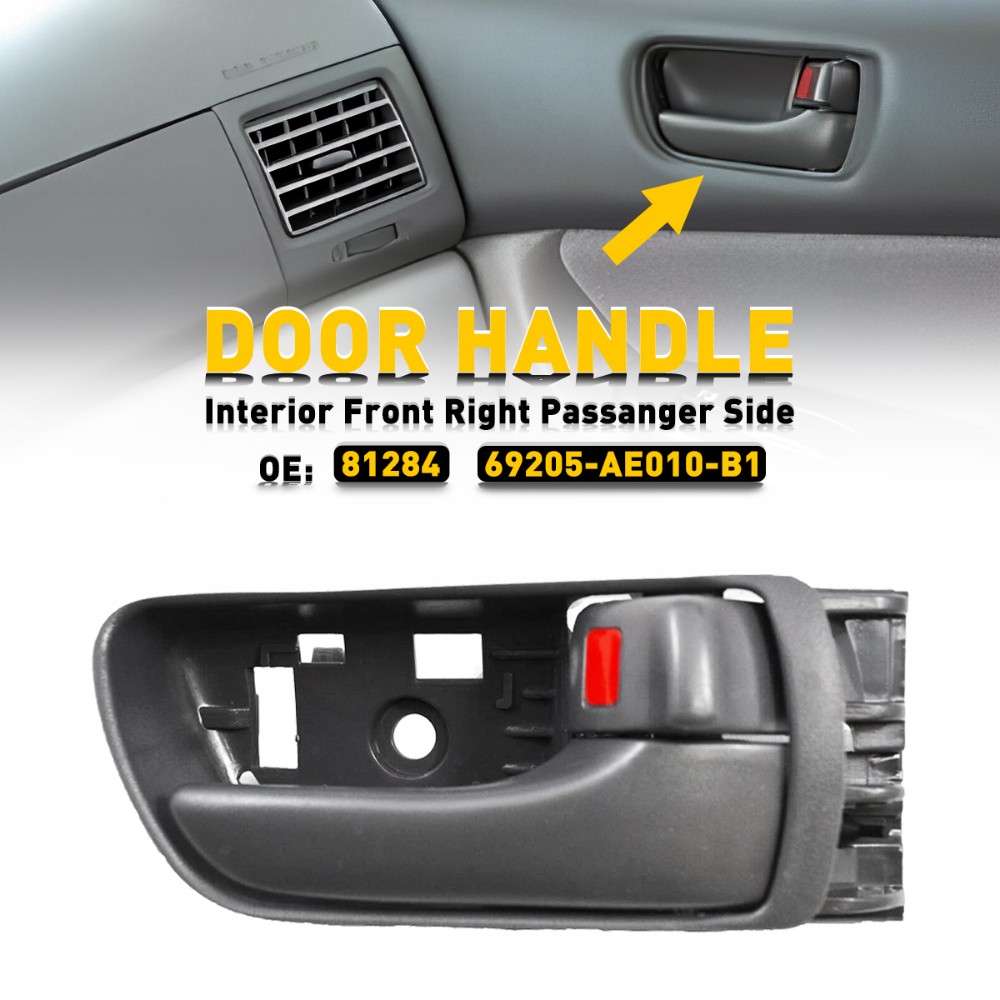 For 2004-2010 Toyota Sienna Inner Interior Door Pull Handle Front Passenger Side
