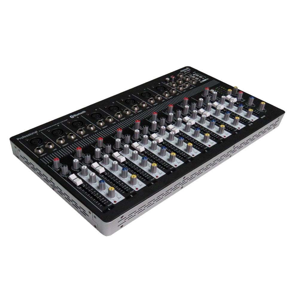 10 Channel Audio Sound Mixer Function Recording Mixing Console Effects USB Mix