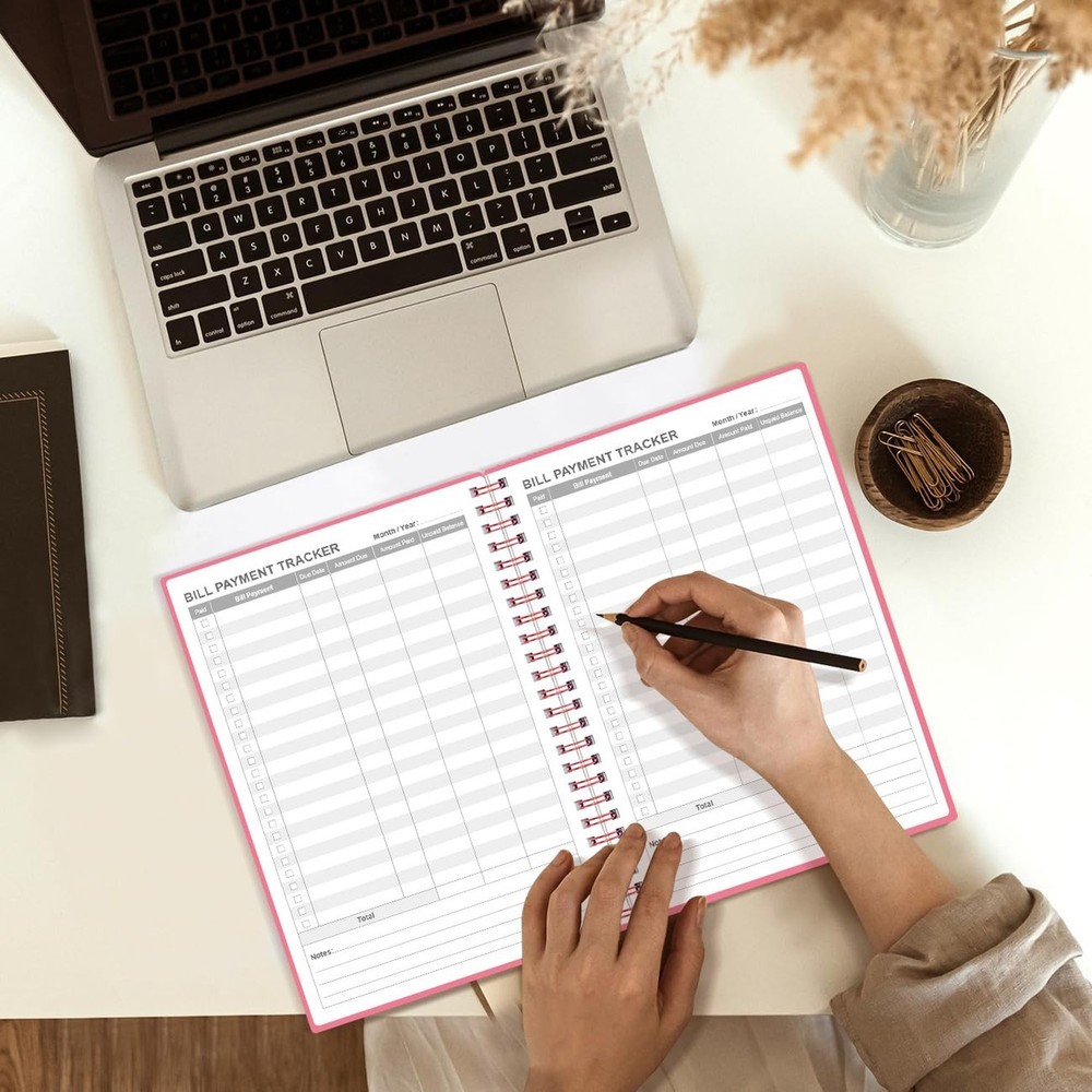 Bill Payment Tracker Notebook - Monthly Bill Organizer & Planner for Personal...