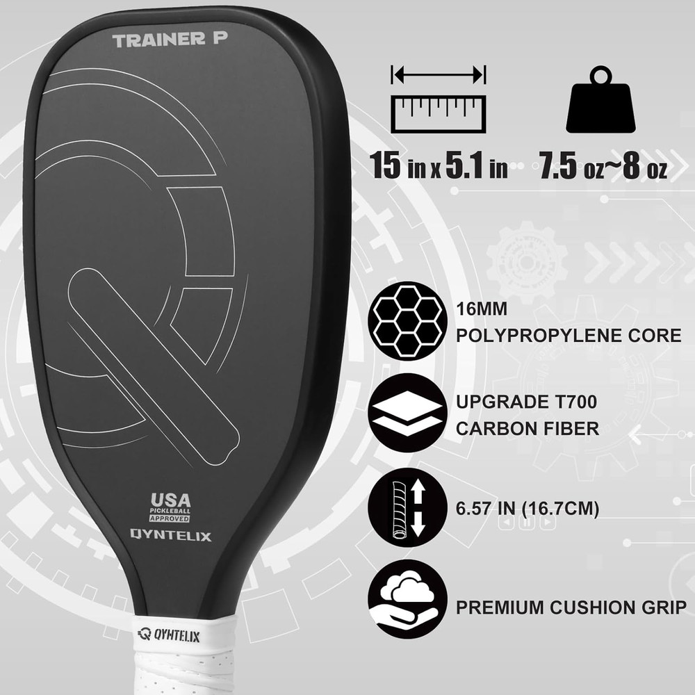 USAPA Approved Pickleball Training Paddle for Skill Development