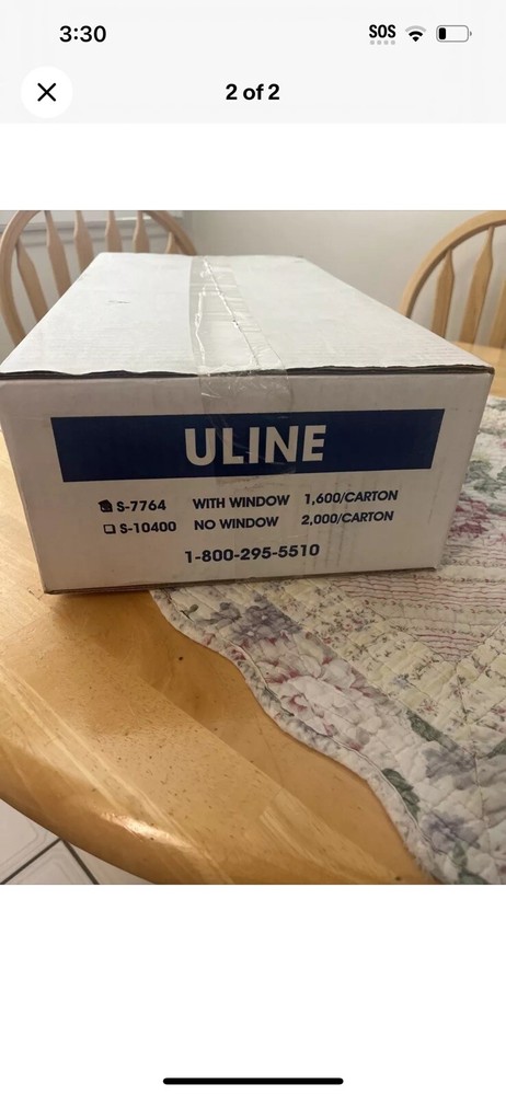 Uline Paper Cd Sleeves