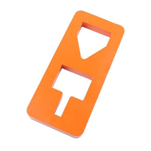 T Post Puller Plate Heavy-Duty Steel Quick Remove T-Posts from Square Orange