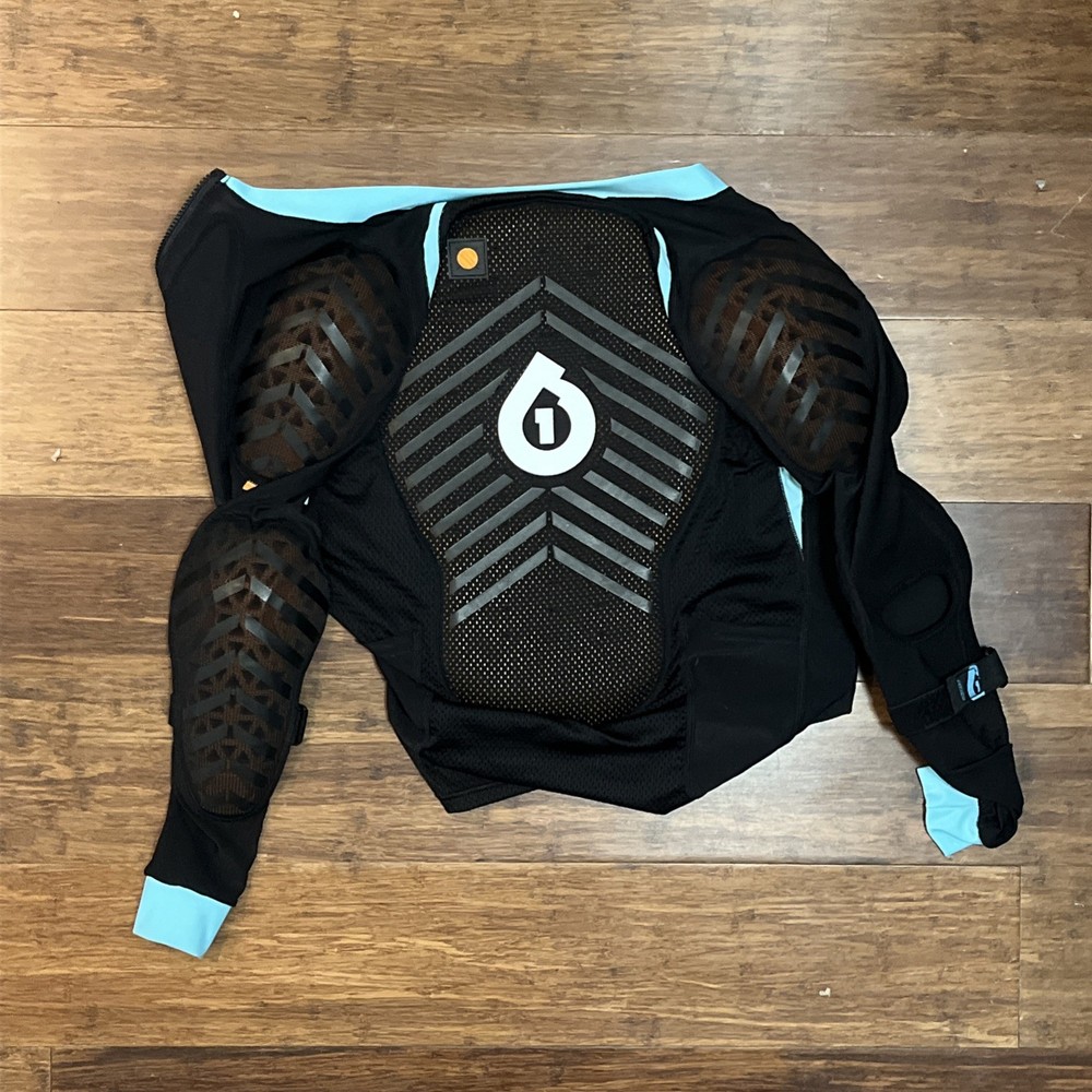 SixSixOne Women’s Evo Compression Jacket D3O Protective Upper Body Armor Large