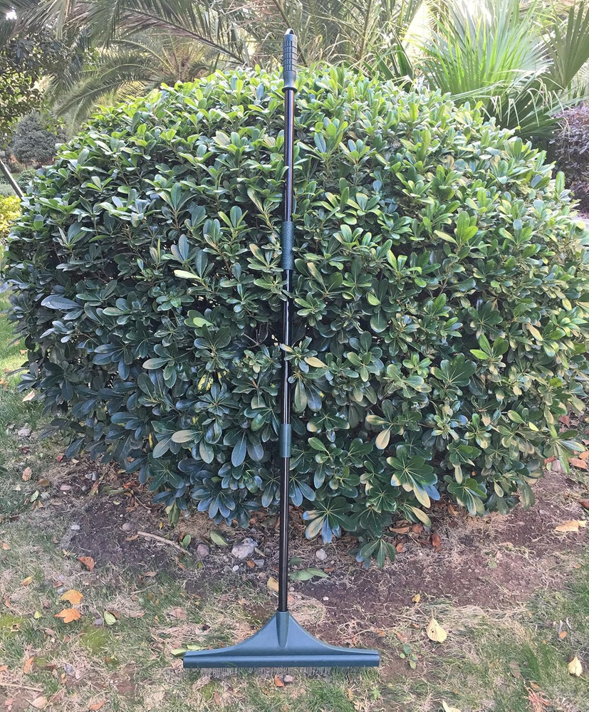 Gardening Tools, Adjustable Handle, Durable Grass Rake for Artificial Grass, Pet