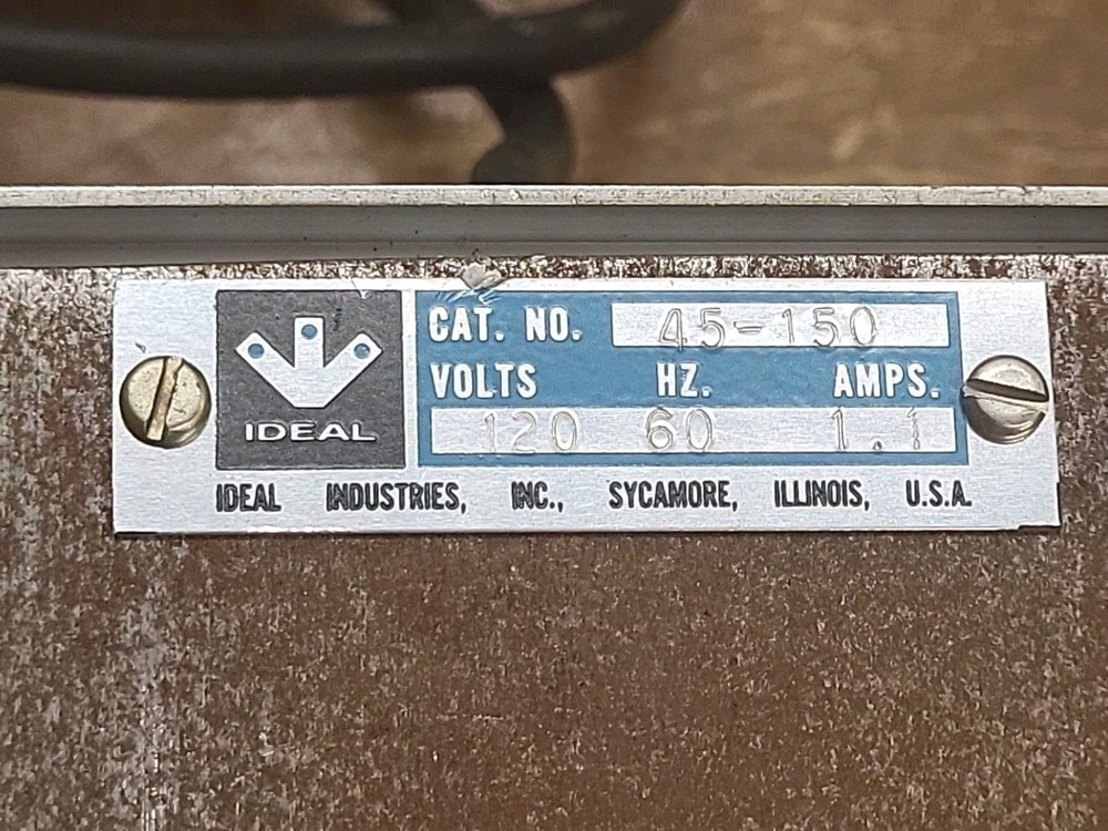 Ideal precision rotary wire stripper 45-150