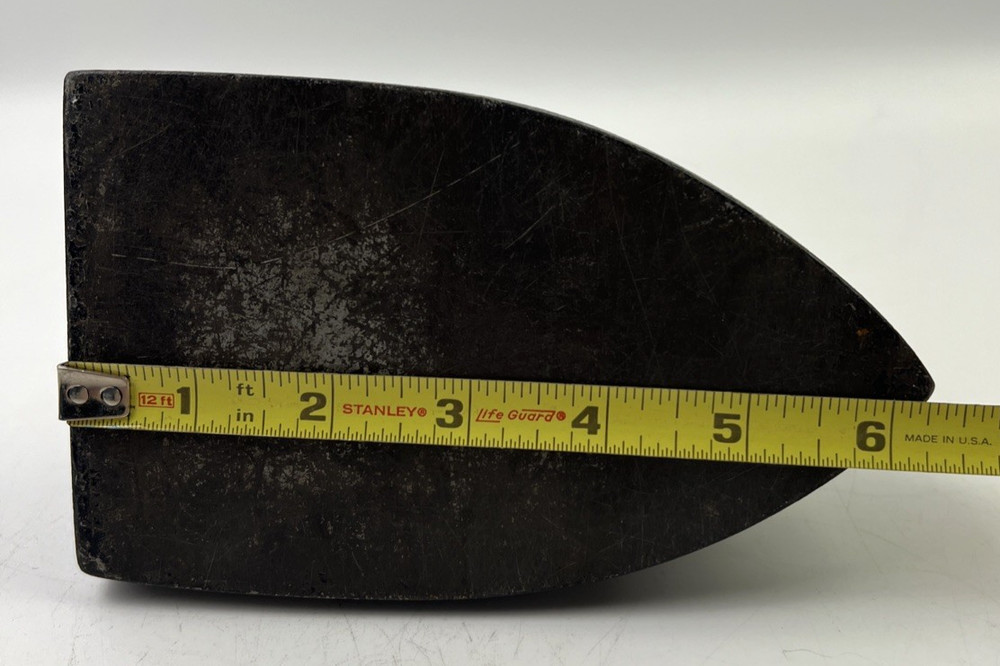 Vintage Flat Iron with Iron Handle #8 E&H Mfg Co.