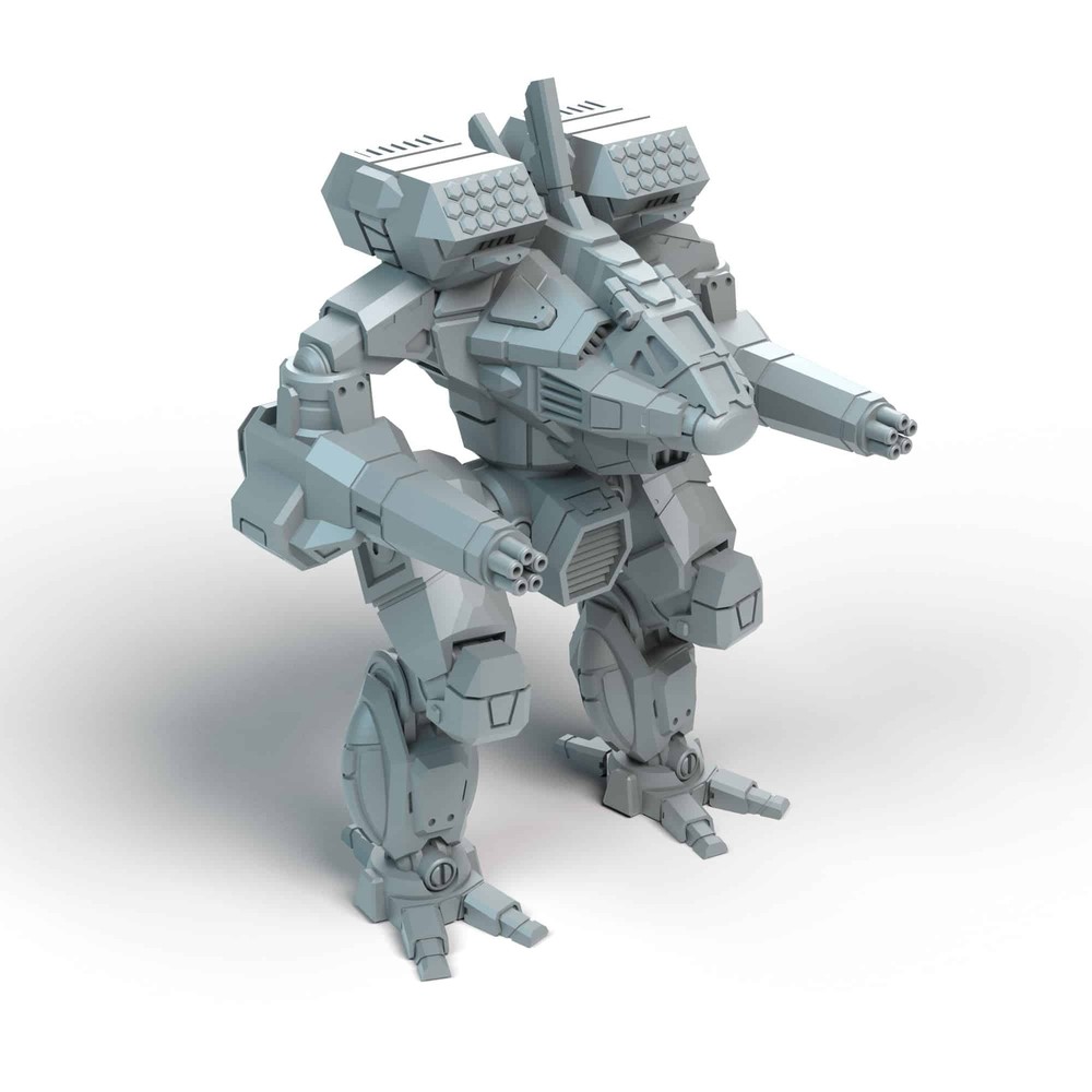 Battletech Miniature Alpha Wolf Mechwarrior CGL Scale