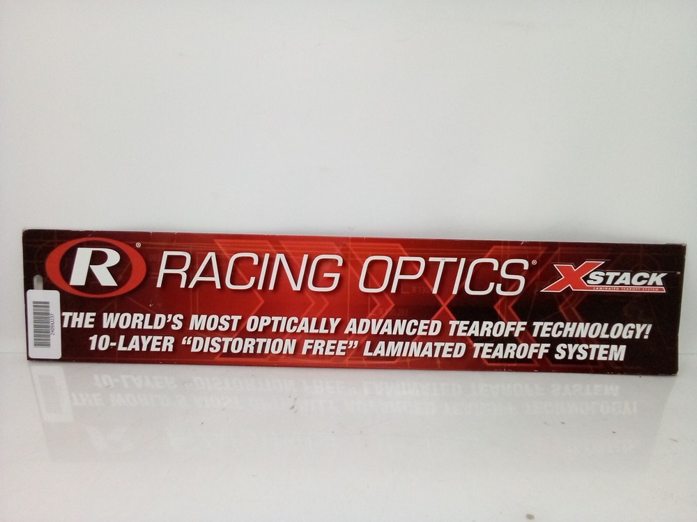 Racing Optics Xstack 10-Layer Laminated Tearoff System