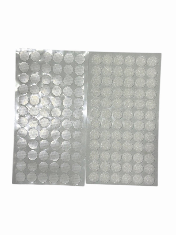 350 Sets- 1.5cm (9/16") Hook & Loop Dots Self Adhesive Round Hook/Loop Fasteners
