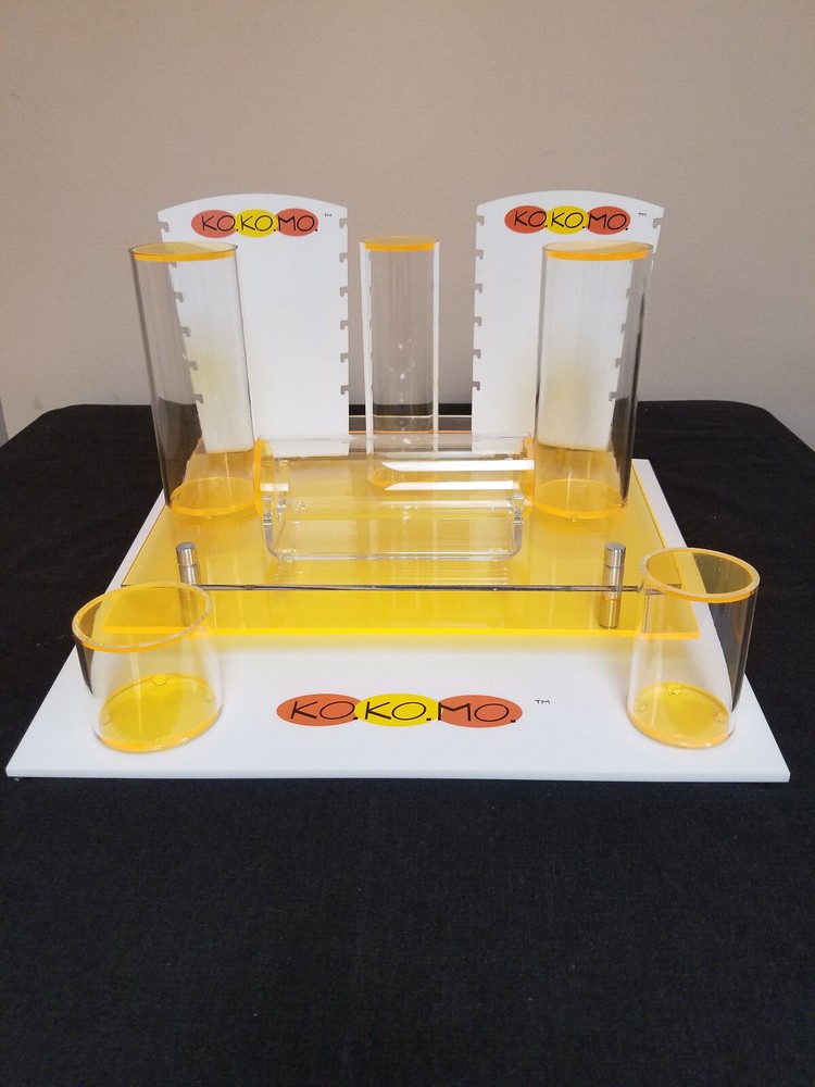 Modern Custom Designed 10 pcs Acrylic Jewelry Display Set