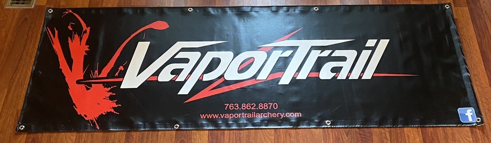 VAPORTRAIL  ARCHERY  REST STRINGS AND CABLES BANNER #BB122