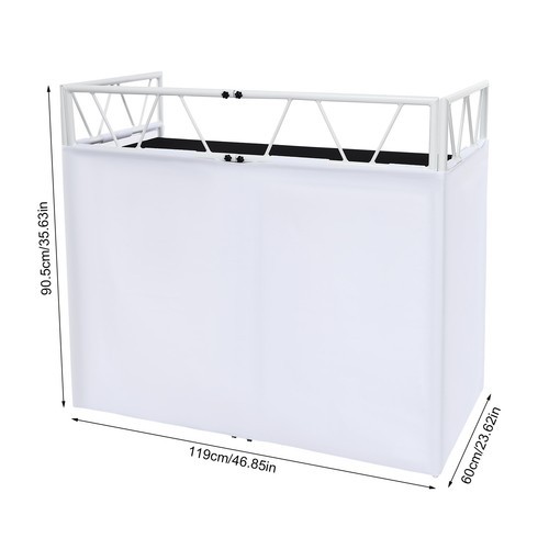 Aluminum Visualizer Standing DJ Table, DJ Controller Stand, DJ Table Station