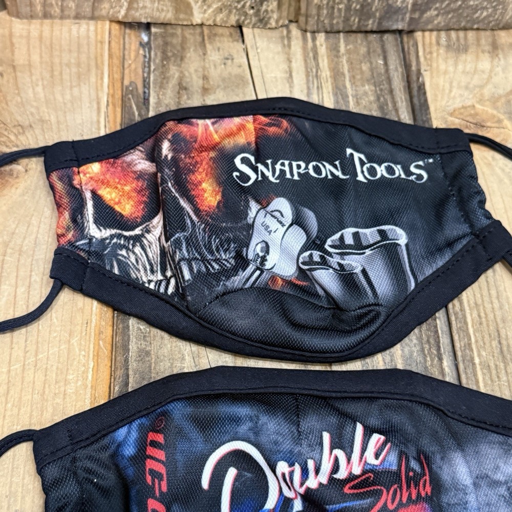 SNAP ON TOOLS CHOKO BRAND COURTESY PROTECTIVE FACE MASK 3 PACK BUNDLE