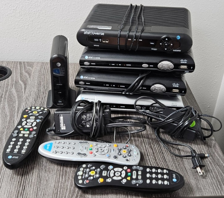 Pre-Owned AT&T Cable Boxes & Remotes