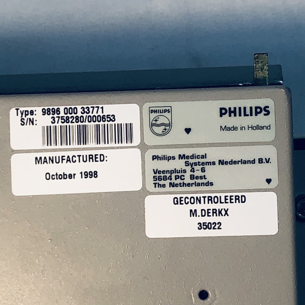 Philips Cath Lab TSO Side Operator Table Console PART #9896 000 33771