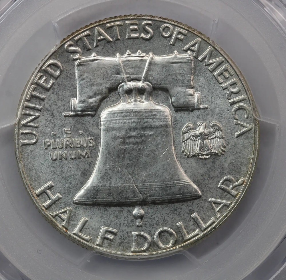 1959 Franklin Half Dollar PCGS MS65FBL