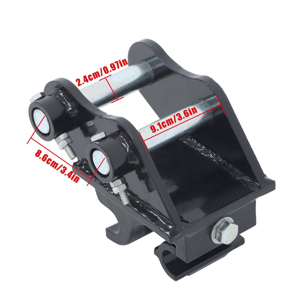 Mini Excavator Quick Hitch Coupler Universal Fit for Easy Attachment Switching