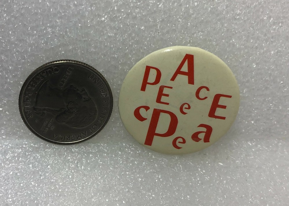 Peace Plastic Pin