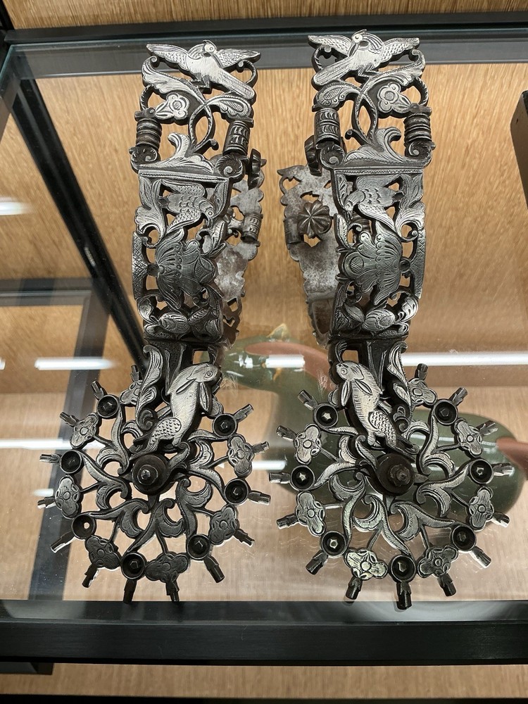 Antique Colonial Filigree Spurs