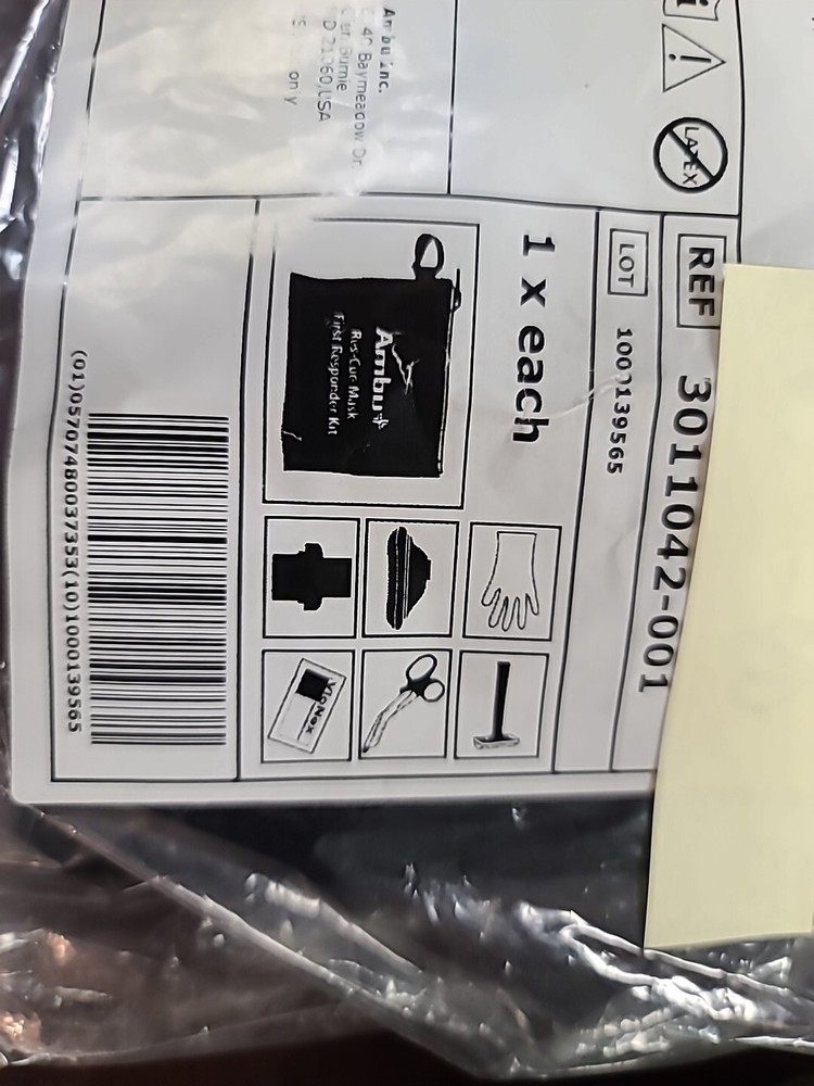 AMBU Res-Cue Key First Responder Kit