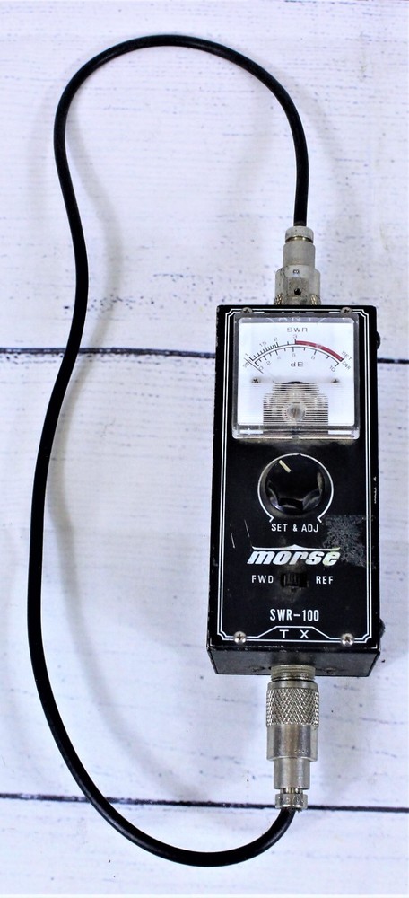 Morse SWR-100 TX Meter Used Untested