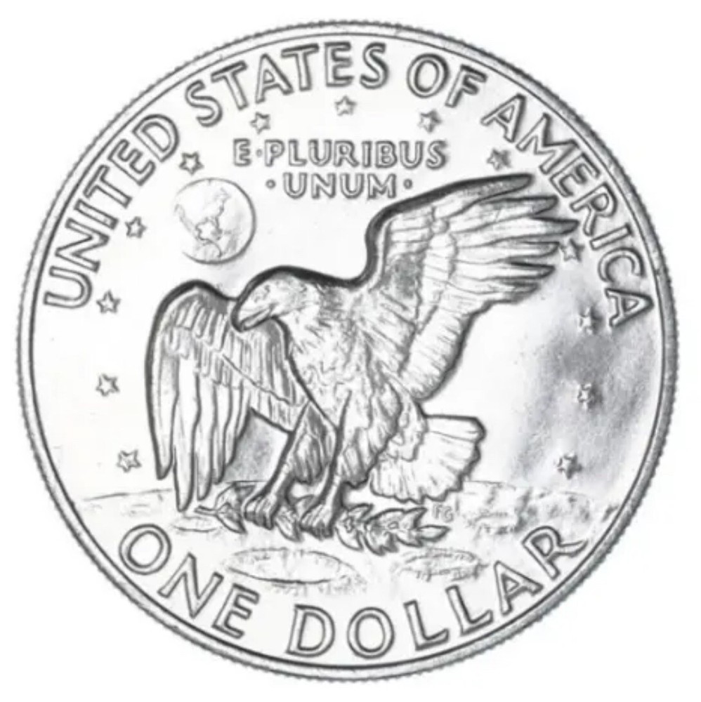 1977 P “IKE” Eisenhower BU Dollar