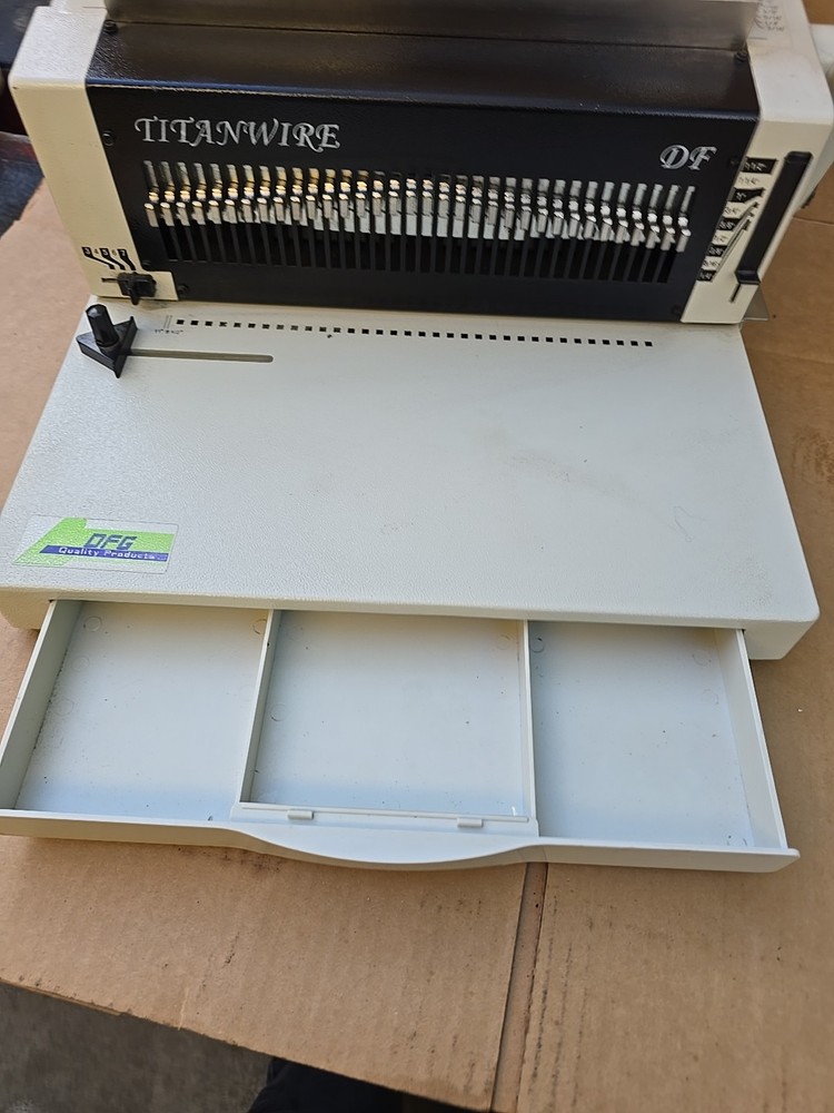 Titanwire DFG Totan Wire Binding Machine Bind Books and Documents
