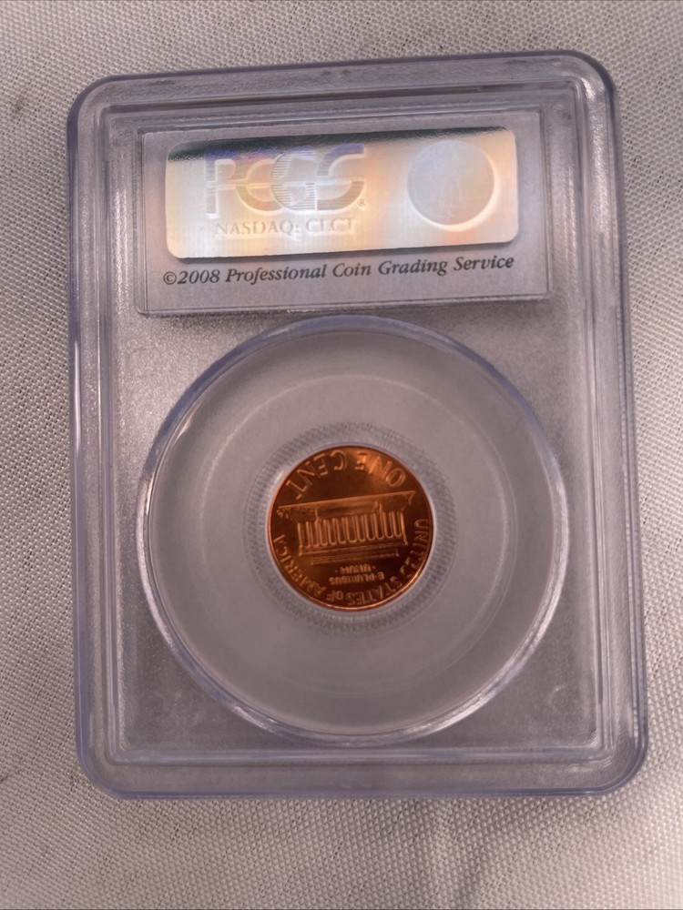 2007 Lincoln Cent PCGS MS68RD Satin Finish
